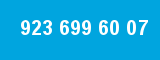 923 699 60 07 923 699 60 07